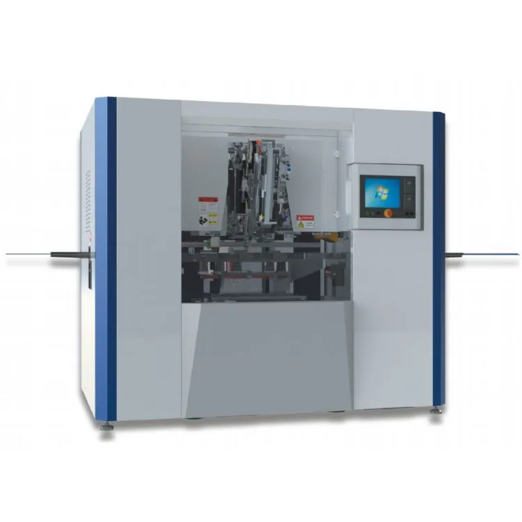 elevator brush drilling and tufting machine